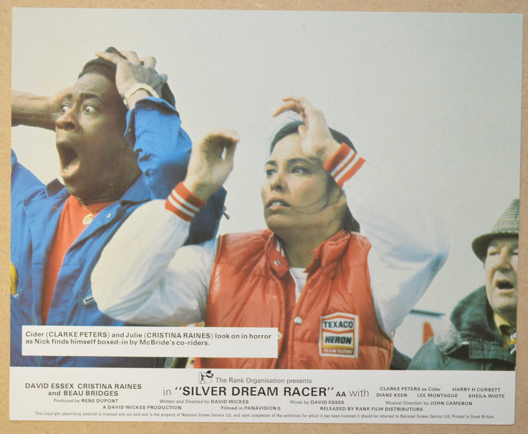 SILVER DREAM RACER (Card 4) Cinema Set of Colour FOH Stills / Lobby Cards 