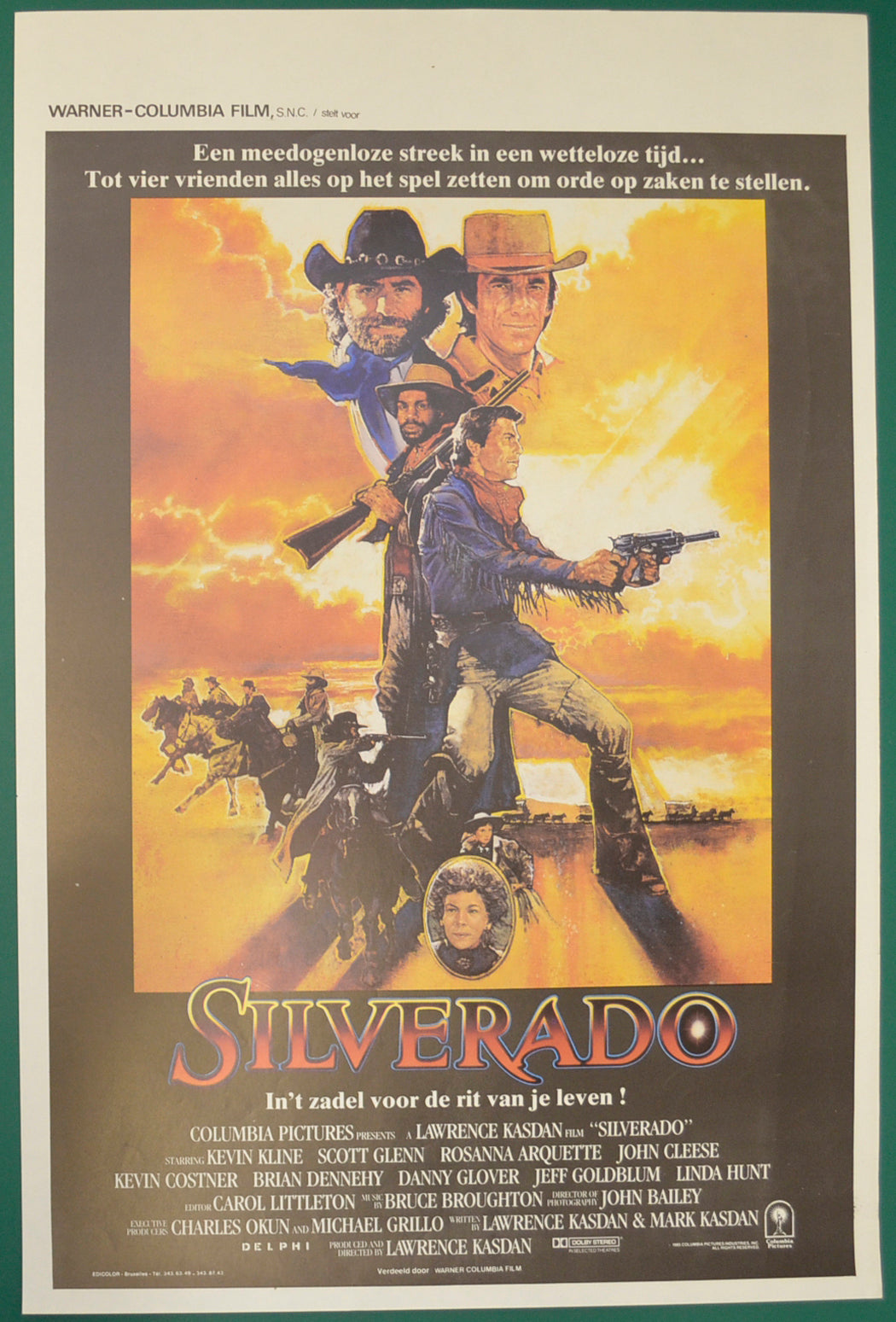 Silverado Original Belgian Poster - Film Poster - Movie Poster  