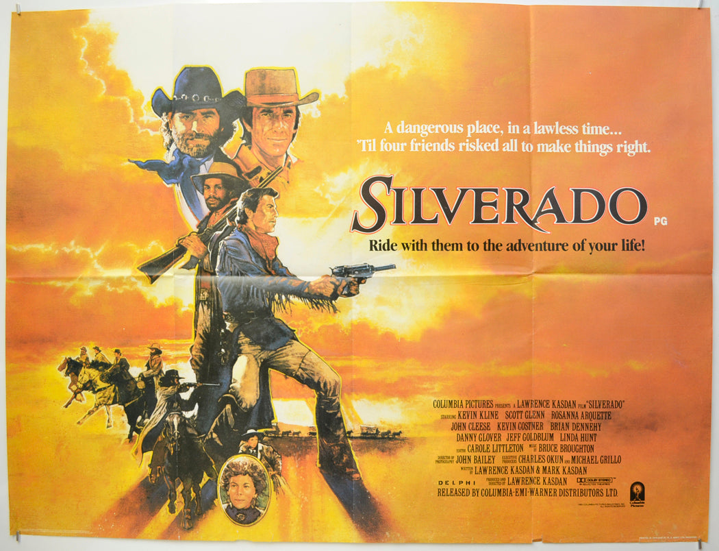 Silverado Original Quad Poster - Film Poster - Movie Poster