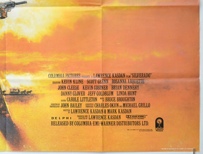 SILVERADO (Bottom Right) Cinema Quad Movie Poster 