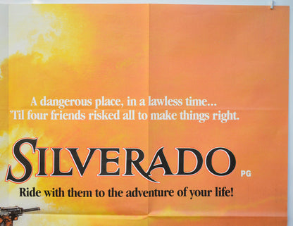 SILVERADO (Top Right) Cinema Quad Movie Poster 