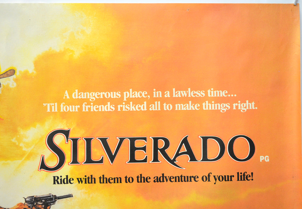 SILVERADO (Top Right) Cinema Quad Movie Poster 