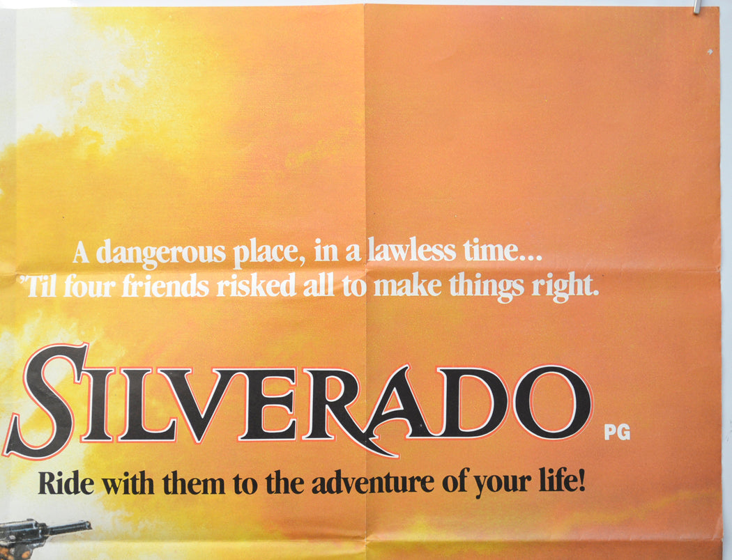 SILVERADO (Top Right) Cinema Quad Movie Poster 