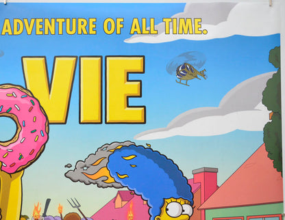 THE SIMPSONS MOVIE (Top Right) Cinema Quad Movie Poster 