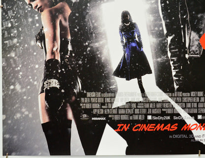 Sin City 2 : A Dame To Kill For (Bottom Left) Cinema Quad Movie Poster 