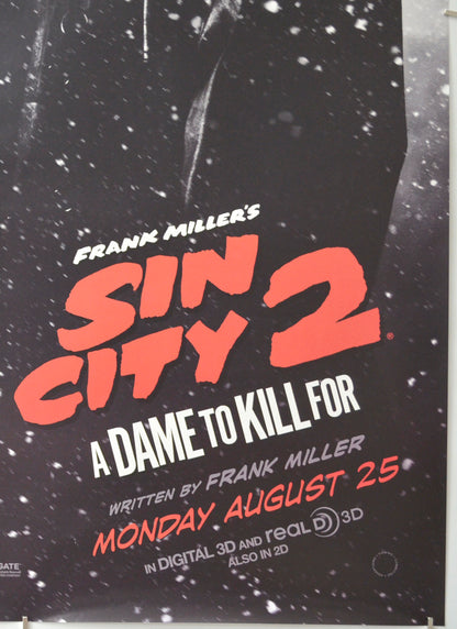 SIN CITY 2 : A DAME TO KILL FOR (Bottom Right) Cinema One Sheet Movie Poster 