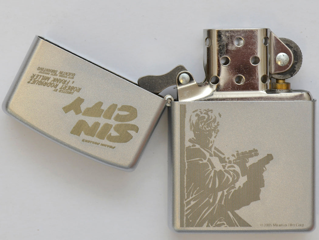 SIN CITY - Promotional Zippo Lighter - OPEN 