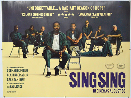 Sing Sing - Original Quad Poster - Film Poster - Movie Poster