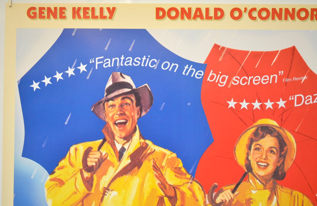 SINGIN’ IN THE RAIN (Top Left) Cinema Quad Movie Poster 