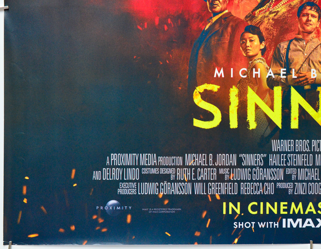 Sinners (Bottom Left) Cinema Quad Movie Poster 