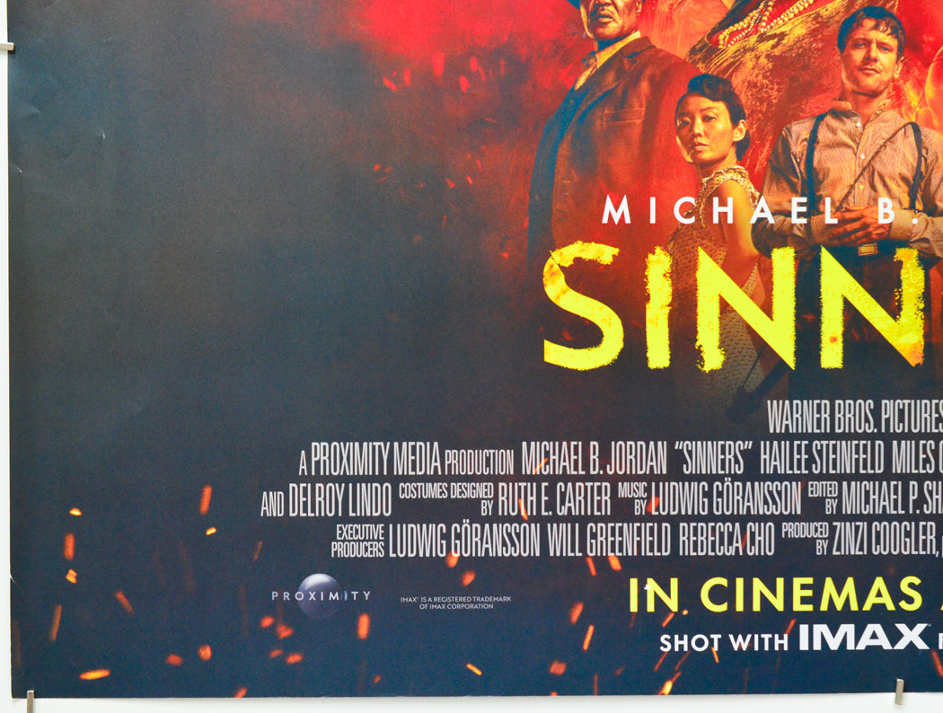Sinners (Bottom Left) Cinema Quad Movie Poster 