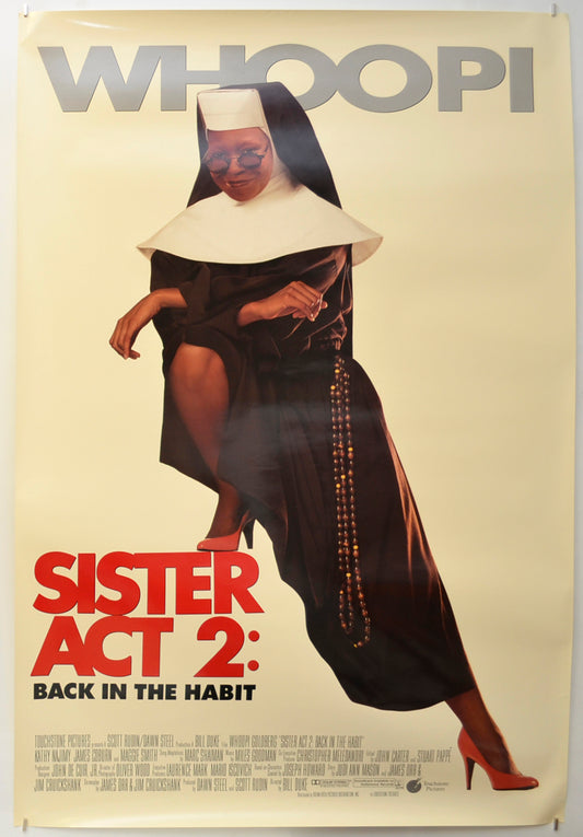 Sister Act 2 : Back In The Habbit Original One Sheet Poster - Film Poster - Movie Poster