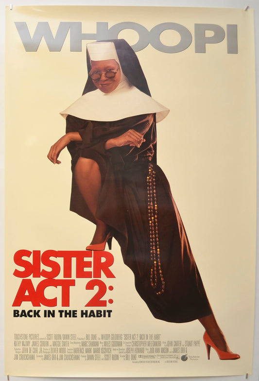 Sister Act 2 : Back In The Habbit Original One Sheet Poster - Film Poster - Movie Poster