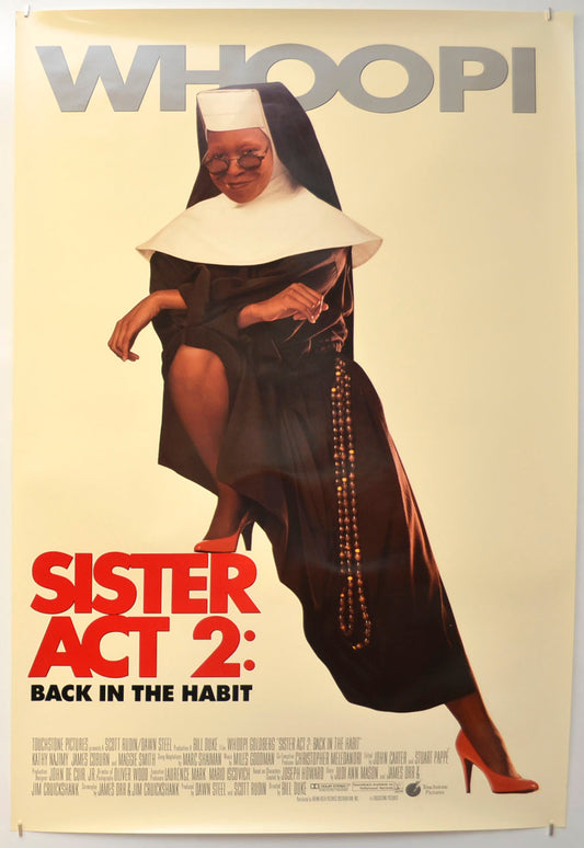 Sister Act 2 : Back In The Habbit Original One Sheet Poster - Film Poster - Movie Poster