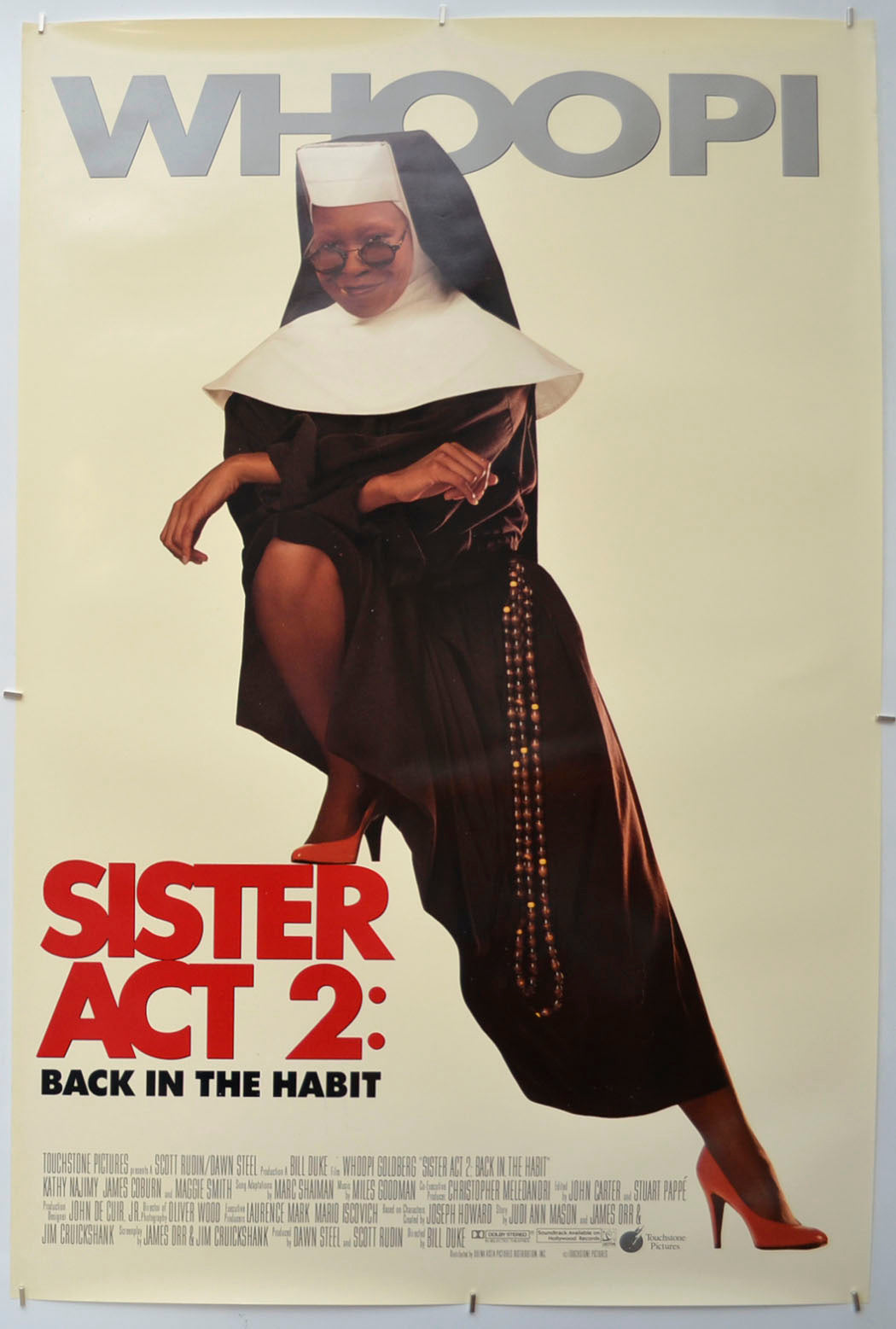 Sister Act 2 : Back In The Habbit  Original One Sheet Poster - Film Poster - Movie Poster