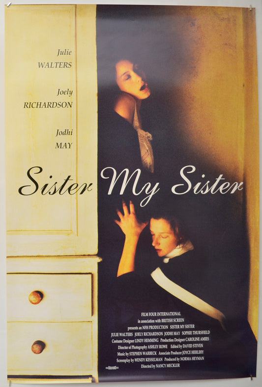 Sister My Sister Original One Sheet Poster - Film Poster - Movie Poster  