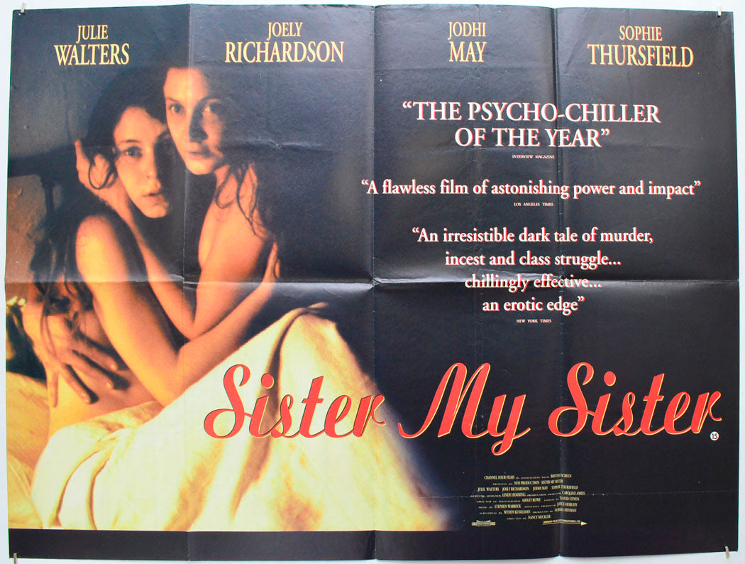 Sister My Sister Original Quad Poster - Film Poster - Movie Poster