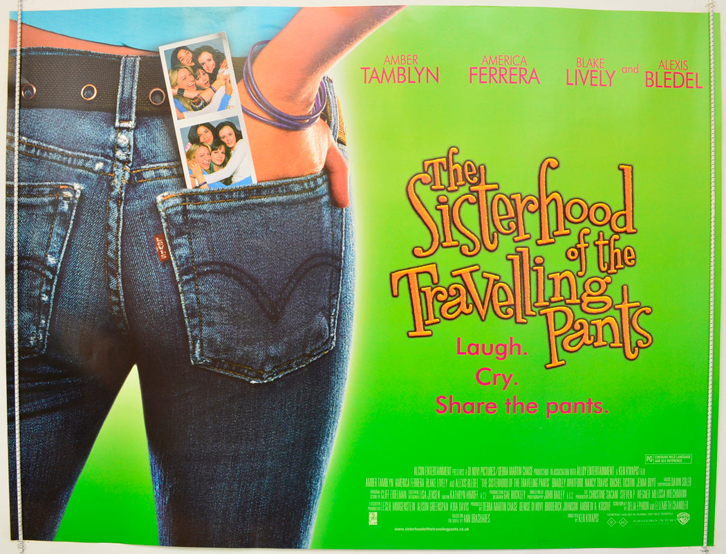 The Sisterhood Of The Travelling Pants Original Quad Poster - Film Poster - Movie Poster  