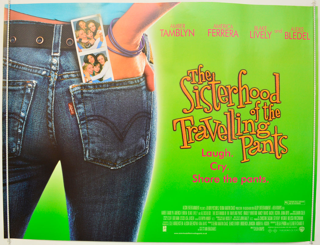 The Sisterhood Of The Travelling Pants Original Quad Poster - Film Poster - Movie Poster  