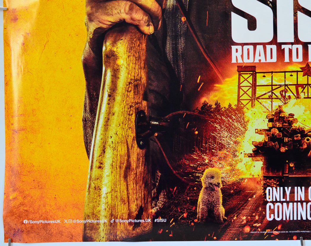 Sisu: Road to Revenge (Bottom Left) Cinema Quad Movie Poster 
