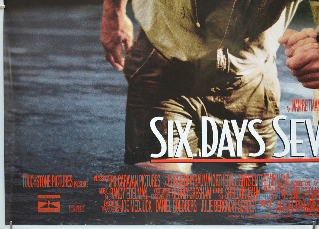 SIX DAYS SEVEN NIGHTS (Bottom Left) Cinema Quad Movie Poster 