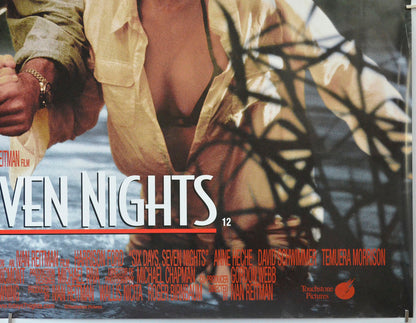 SIX DAYS SEVEN NIGHTS (Bottom Right) Cinema Quad Movie Poster 