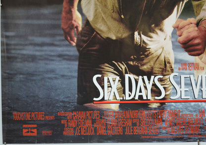 SIX DAYS SEVEN NIGHTS (Bottom Left) Cinema Quad Movie Poster 