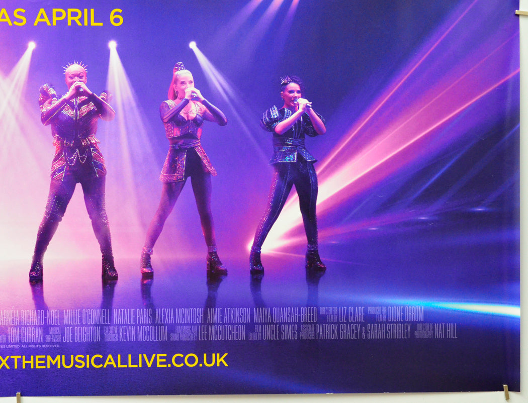 Six the Musical Live (Bottom Right) Cinema Quad Movie Poster 