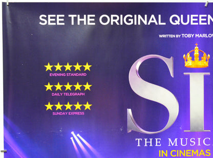 Six the Musical Live (Top Left) Cinema Quad Movie Poster 