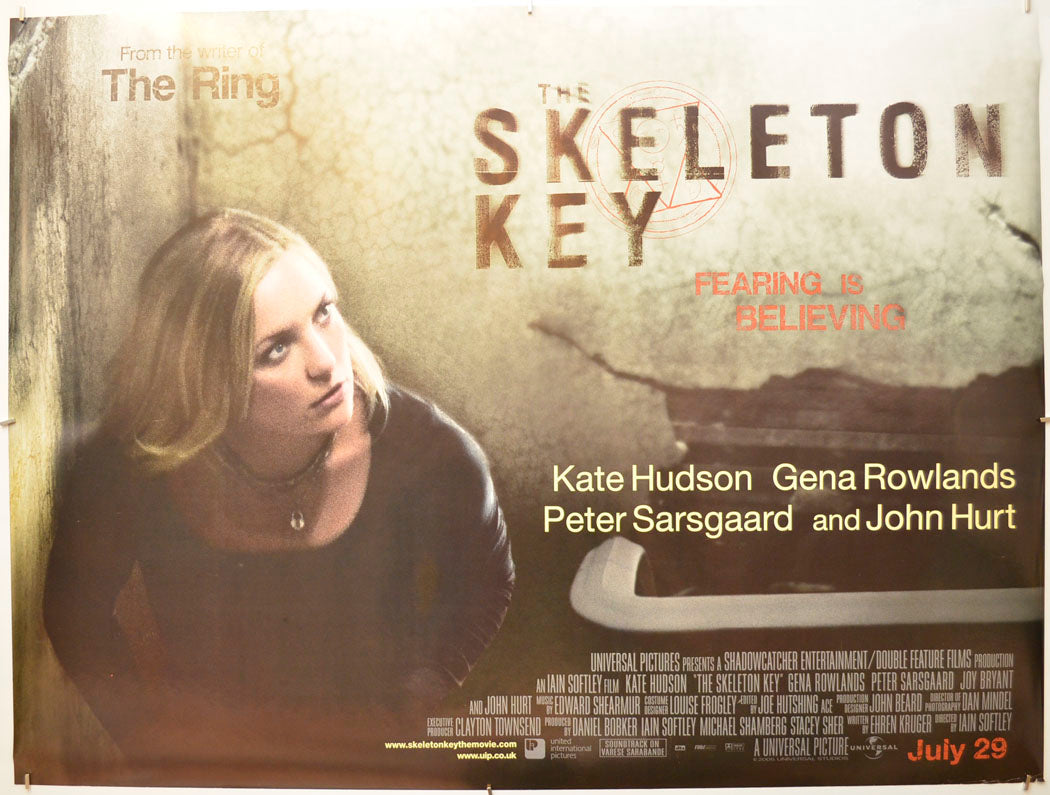 The Skeleton Key Original Quad Poster - Film Poster - Movie Poster