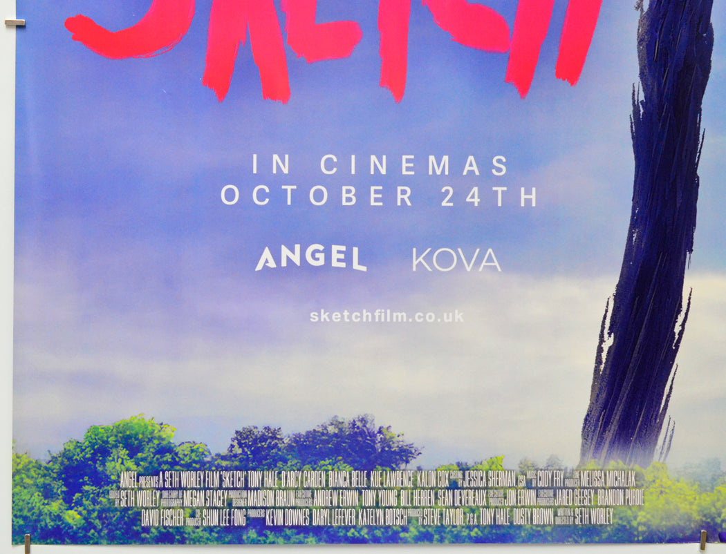 Sketch (Bottom Left) Cinema Quad Movie Poster 