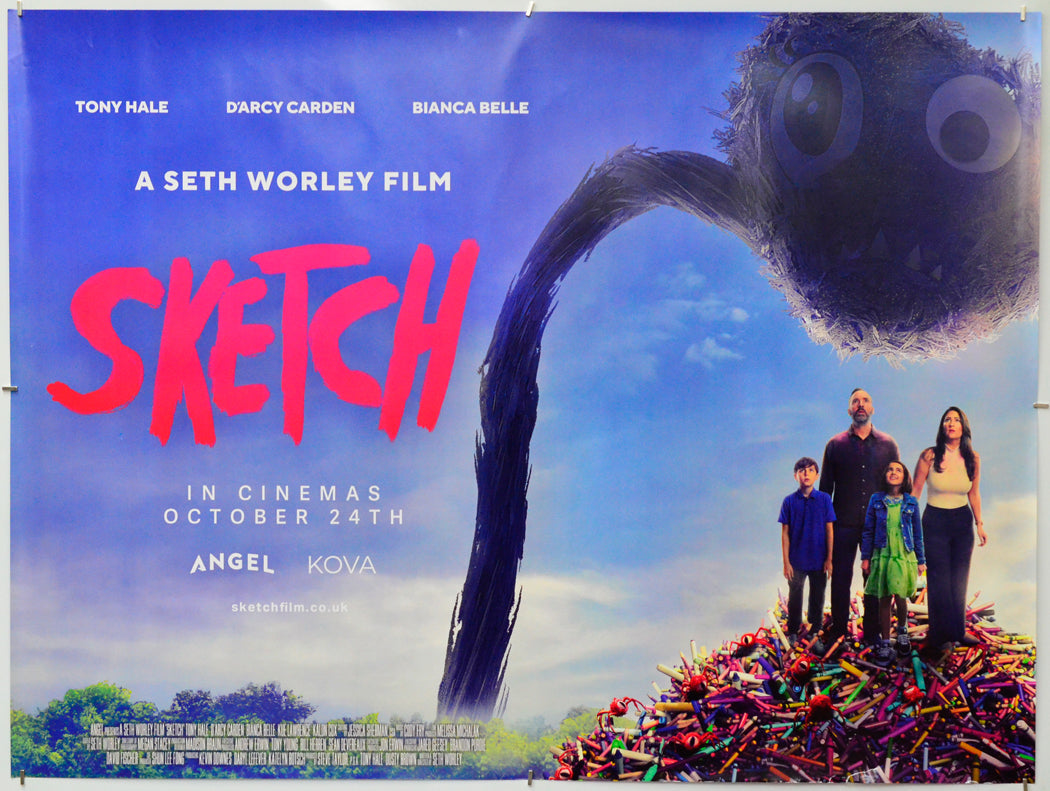 Sketch - Original Quad Poster - Film Poster - Movie Poster