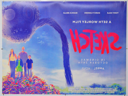 Sketch (Back) Cinema Quad Movie Poster 