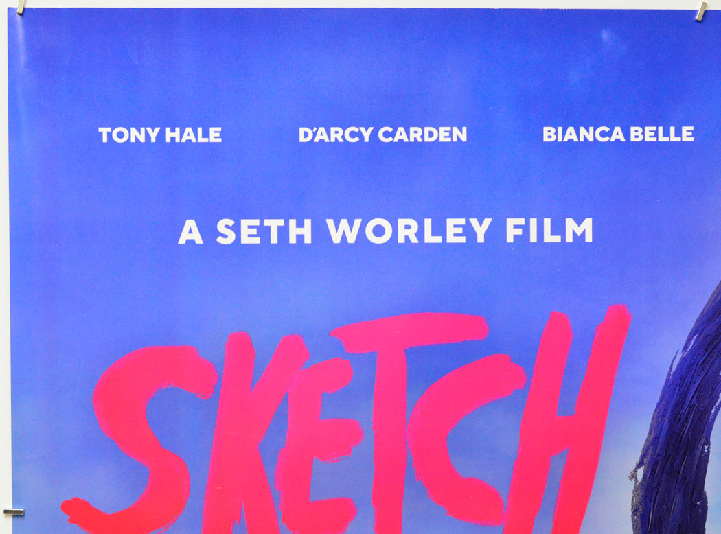 Sketch (Top Left) Cinema Quad Movie Poster 