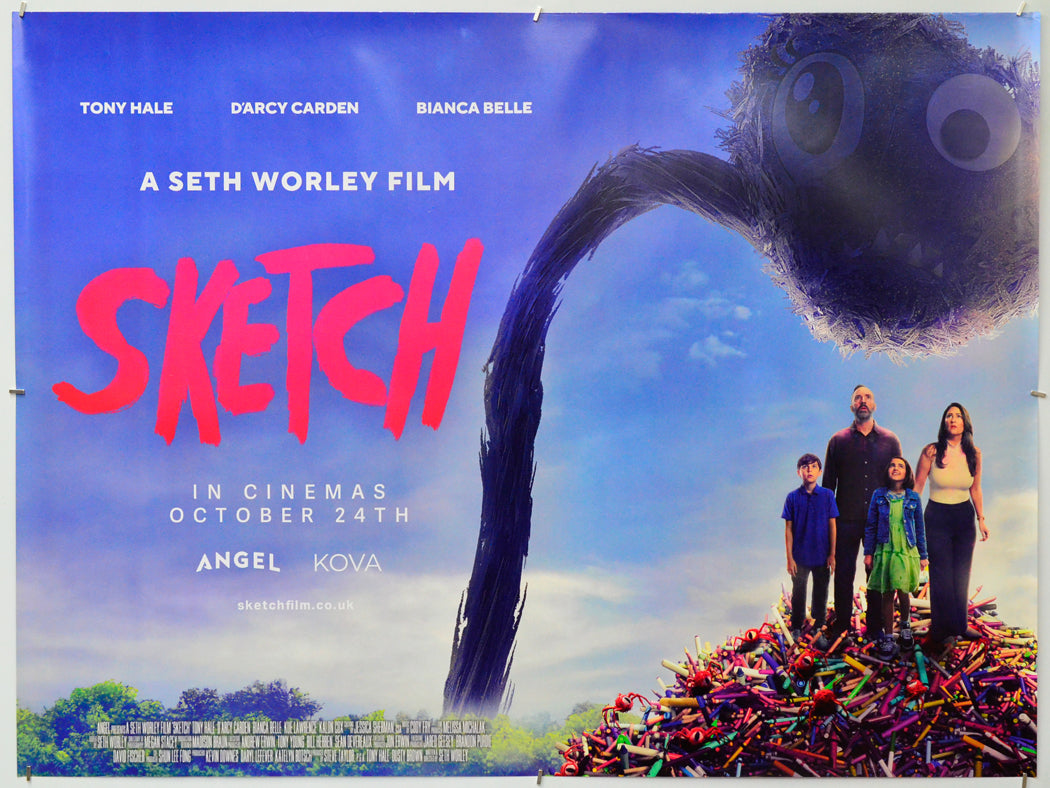 Sketch - Original Quad Poster - Film Poster - Movie Poster