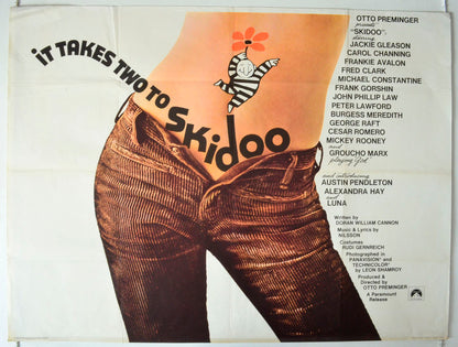 Skidoo Original British Quad Poster - Movie Poster