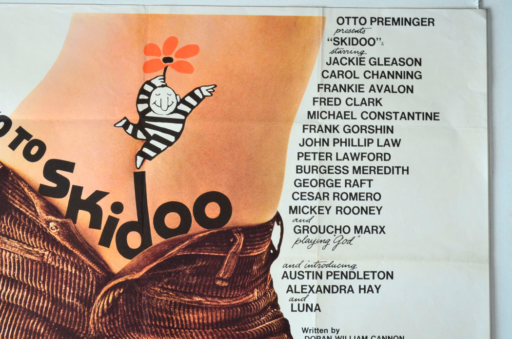 SKIDOO (Top Right) Cinema Quad Movie Poster 