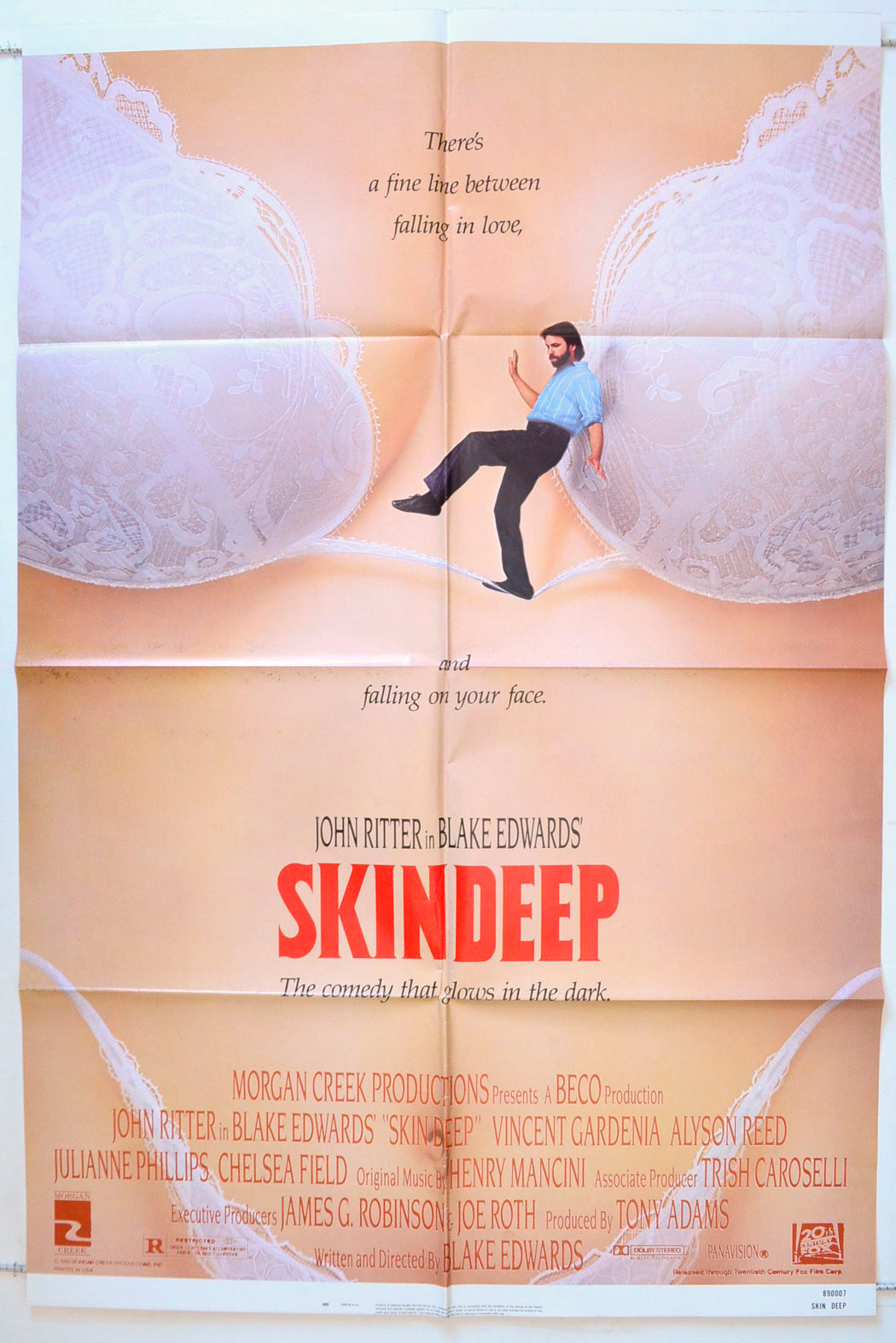 Skin Deep Original One Sheet Poster - Movie Poster