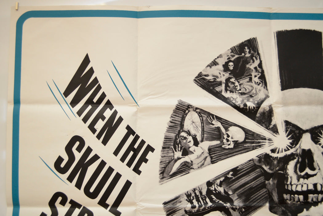 THE SKULL (Top Left) Cinema Quad Movie Poster 