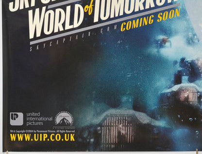 Sky Captain And The World Of Tomorrow (Bottom Left) Cinema Quad Movie Poster 