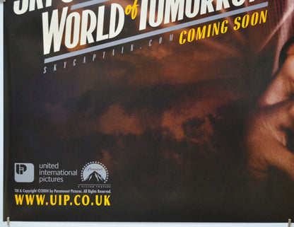 Sky Captain And The World Of Tomorrow (Bottom Left) Cinema Quad Movie Poster 