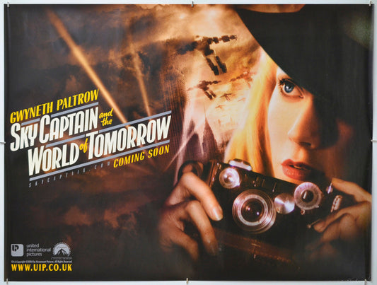 Sky Captain And The World Of Tomorrow - Original Quad Poster - Film Poster - Movie Poster