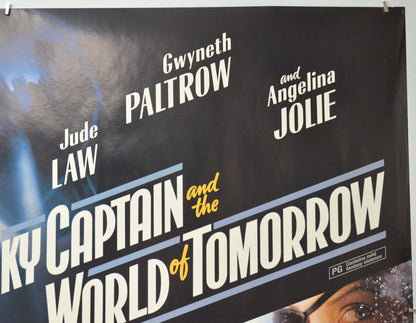 SKY CAPTAIN AND THE WORLD OF TOMORROW (Top Right) Cinema Quad Movie Poster 