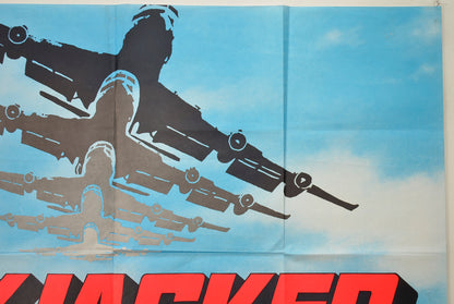 SKYJACKED (Top Right) Cinema Quad Movie Poster 