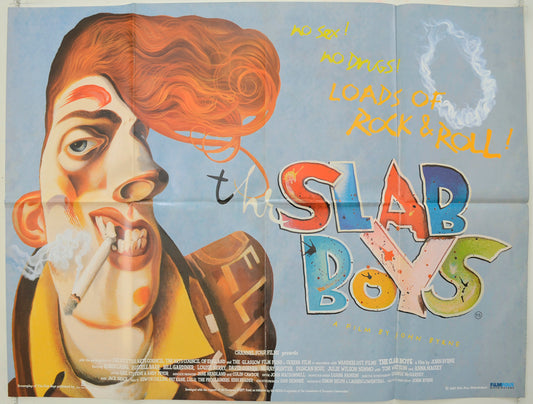 The Slab Boys   Original Quad Poster - Film Poster - Movie Poster 