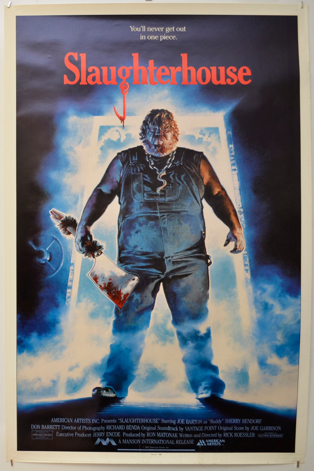 Slaughterhouse Original One Sheet Poster - Film Poster - Movie Poster  