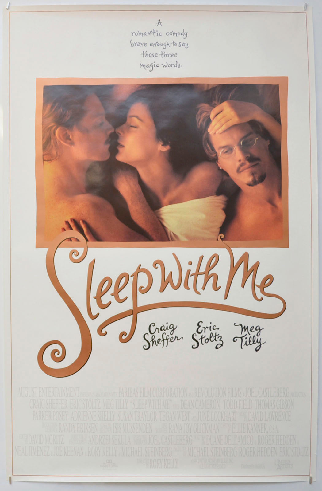 Sleep With Me Original One Sheet Poster - Film Poster - Movie Poster