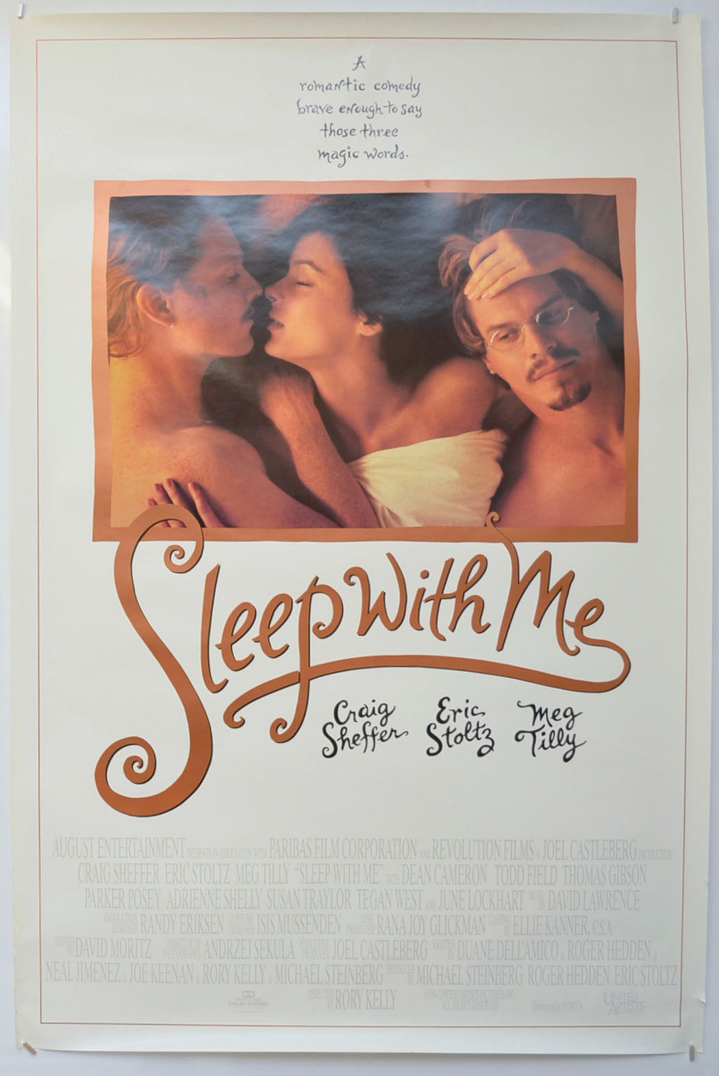 Sleep With Me Original One Sheet Poster - Film Poster - Movie Poster