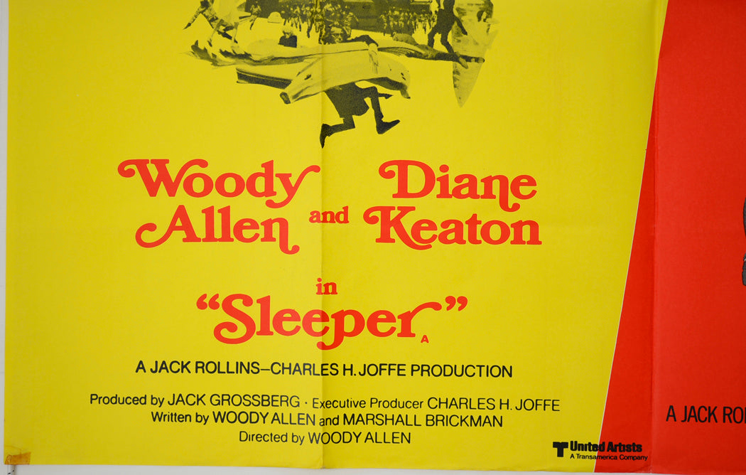 SLEEPER / LOVE AND DEATH (Bottom Left) Cinema Quad Movie Poster 