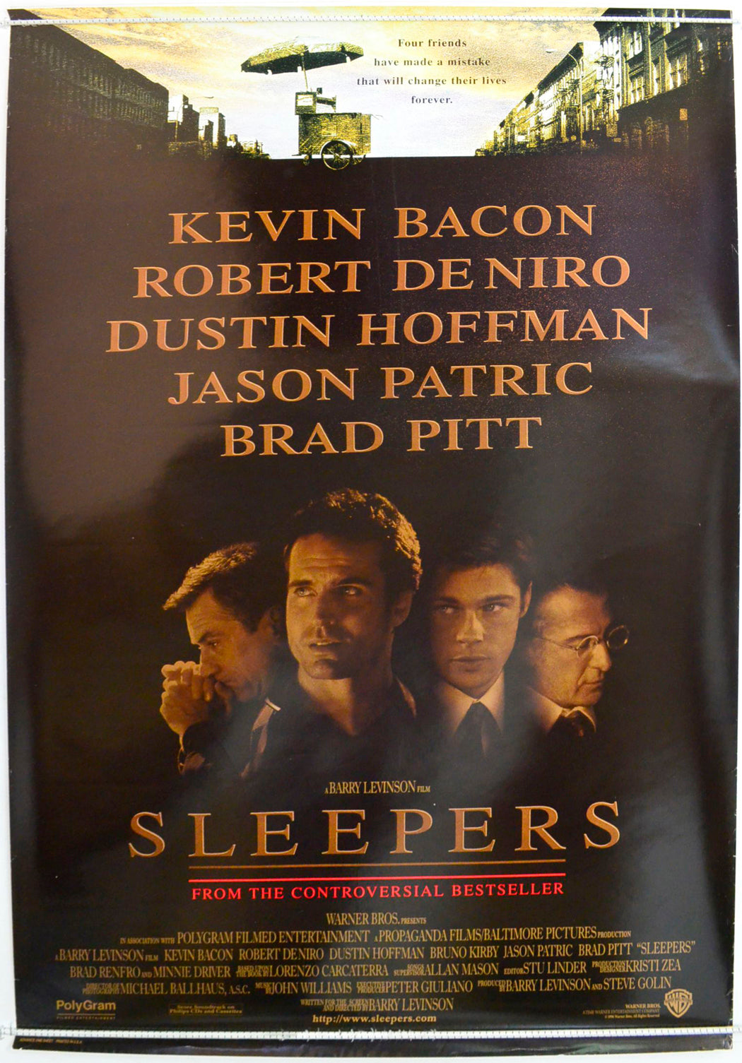 Sleepers Original One Sheet Poster - Film Poster - Movie Poster 